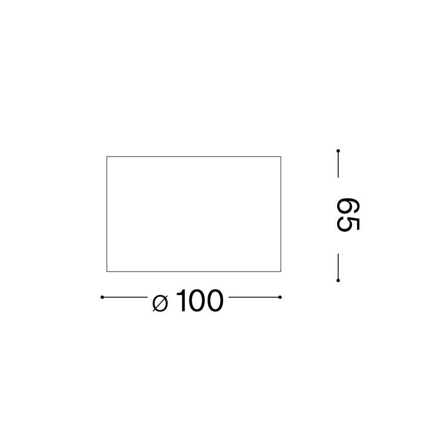 Ideal Lux - LED Kohtvalgusti SPIKE 1xGX53/9W/230V valge