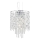 Ideal Lux - LED Kristall-lühter EVASIONE 8xG9/3W/230V d. 41 cm läikiv kroom