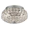 Ideal Lux - LED Kristallist laevalgusti KING 3xG9/3W/230V d. 25,5 cm läikiv kroom
