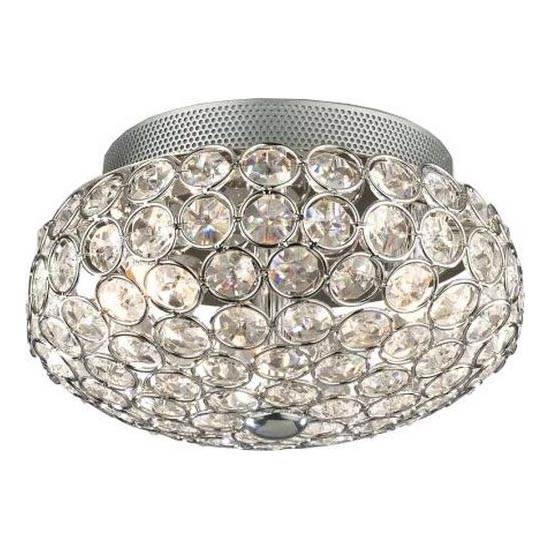 Ideal Lux - LED Kristallist laevalgusti KING 3xG9/3W/230V d. 25,5 cm läikiv kroom