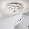 Ideal Lux - LED Kristallist laevalgusti KING 9xG9/3W/230V d. 53,5 cm läikiv kroom