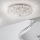 Ideal Lux - LED Kristallist laevalgusti KING 9xG9/3W/230V d. 53,5 cm läikiv kroom
