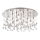 Ideal Lux - LED Kristallist laevalgusti MOONLIGHT 15xG9/3W/230V d. 80 cm läikiv kroom
