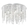Ideal Lux - LED Kristallist laevalgusti ROYAL 12xG9/3W/230V d. 60 cm läikiv kroom