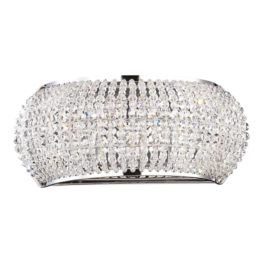 Ideal Lux - LED Kristallist seinavalgusti PASHA 3xG9/3W/230V läikiv kroom