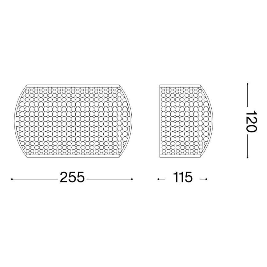 Ideal Lux - LED Kristallist seinavalgusti PASHA 3xG9/3W/230V läikiv kroom