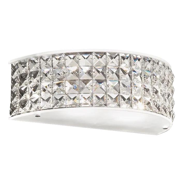Ideal Lux - LED Kristallist seinavalgusti ROMA 2xG9/3W/230V läikiv kroom