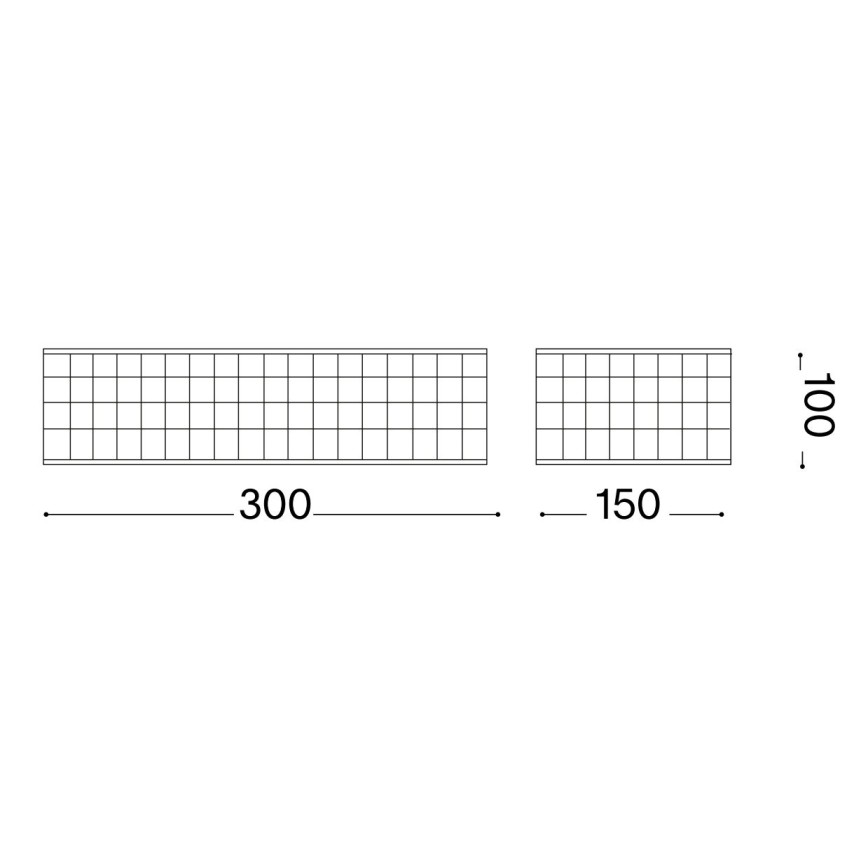 Ideal Lux - LED Kristallist seinavalgusti ROMA 2xG9/3W/230V läikiv kroom