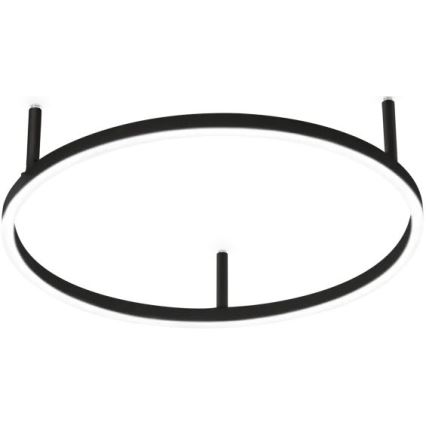 Ideal Lux - LED laevalgusti ORACLE SLIM LED/29W/230V 2700K CRI 90 läbimõõt 50 cm must