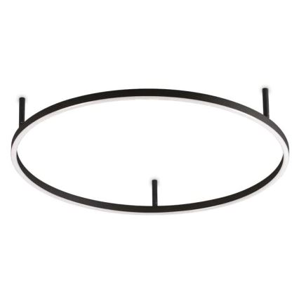 Ideal Lux - LED laevalgusti ORACLE SLIM LED/37W/230V 3000K CRI 90 läbimõõt 70 cm must