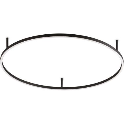 Ideal Lux - LED-laelamp ORACLE SLIM LED/53W/230V 3000K CRI 90 Ø 90 cm must