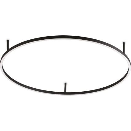 Ideal Lux - LED laevalgusti ORACLE SLIM LED/53W/230V 4000K CRI 90 läbimõõt 90 cm must