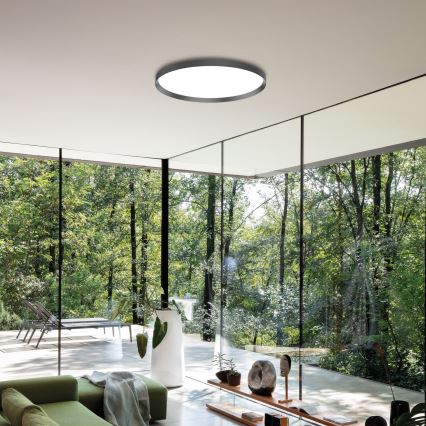 Ideal Lux - LED Laevalgusti FLY LED/26W/230V 2700K d. 45 cm CRI 90 IP40 must