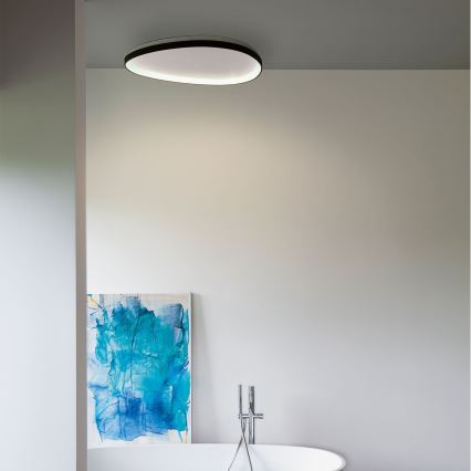 Ideal Lux - LED Laevalgusti GEMINI LED/42W/230V d. 81 cm CRI 90 must