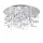 Ideal Lux - LED laevalgusti NEVE 15xG9/3W/230V, läbimõõt 80 cm, läikiv kroom