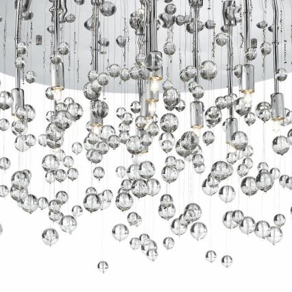 Ideal Lux - LED Laevalgusti NEVE 8xG9/3W/230V d. 40,5 cm läikiv kroom