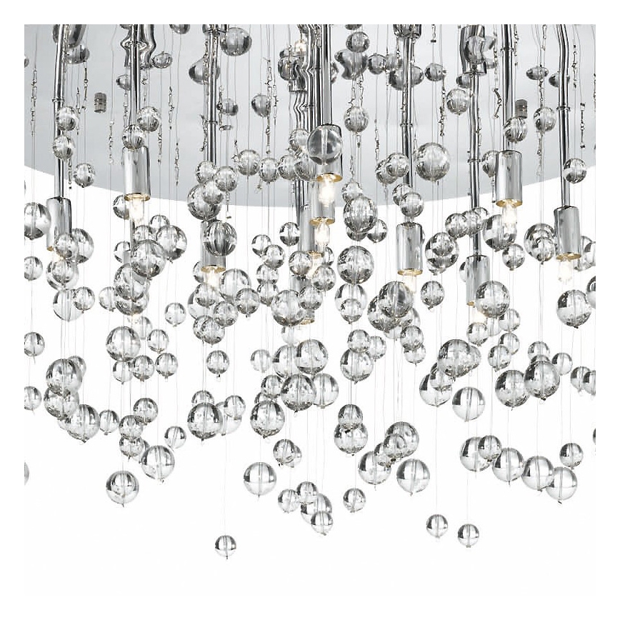 Ideal Lux - LED Laevalgusti NEVE 8xG9/3W/230V d. 40,5 cm läikiv kroom