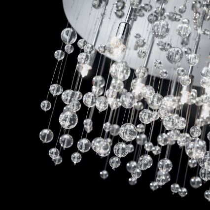 Ideal Lux - LED Laevalgusti NEVE 8xG9/3W/230V d. 40,5 cm läikiv kroom
