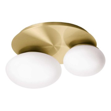 Ideal Lux - LED Laevalgusti NINFEA 2xGX53/9W/230V kuldne