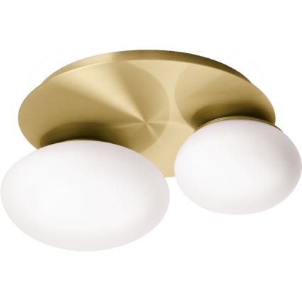 Ideal Lux - LED Laevalgusti NINFEA 2xGX53/9W/230V kuldne