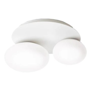 Ideal Lux - LED Laevalgusti NINFEA 2xGX53/9W/230V valge