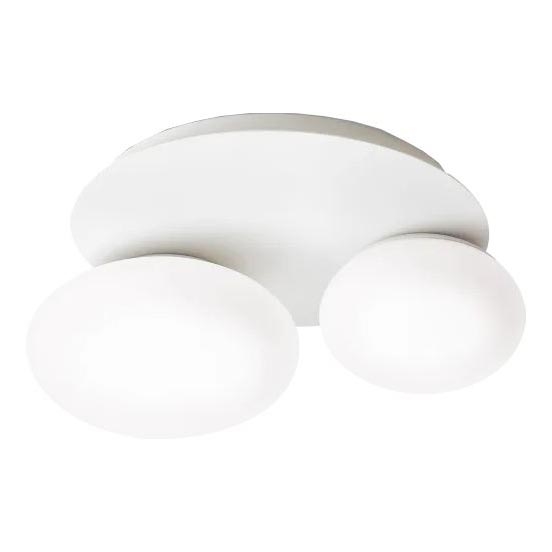 Ideal Lux - LED Laevalgusti NINFEA 2xGX53/9W/230V valge
