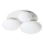 Ideal Lux - LED Laevalgusti NINFEA 3xGX53/9W/230V valge