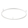 Ideal Lux - LED Laevalgusti ORACLE S LED/53W/230V 2700K d. 90 cm valge