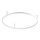 Ideal Lux - LED Laevalgusti ORACLE SLIM LED/37W/230V 2700K d. 70 cm valge