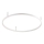 Ideal Lux - LED Laevalgusti ORACLE SLIM LED/37W/230V 4000K d. 70 cm valge