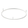 Ideal Lux - LED Laevalgusti ORACLE SLIM LED/55W/230V 3000K d. 90 cm valge