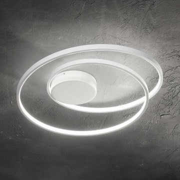 Ideal Lux - LED Laevalgusti OZ LED/47W/230V d. 60 cm CRI 90 valge