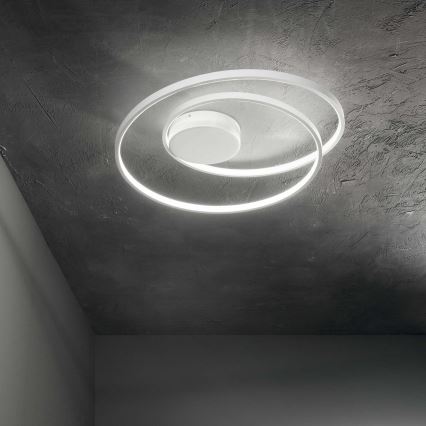 Ideal Lux - LED Laevalgusti OZ LED/47W/230V d. 60 cm CRI 90 valge