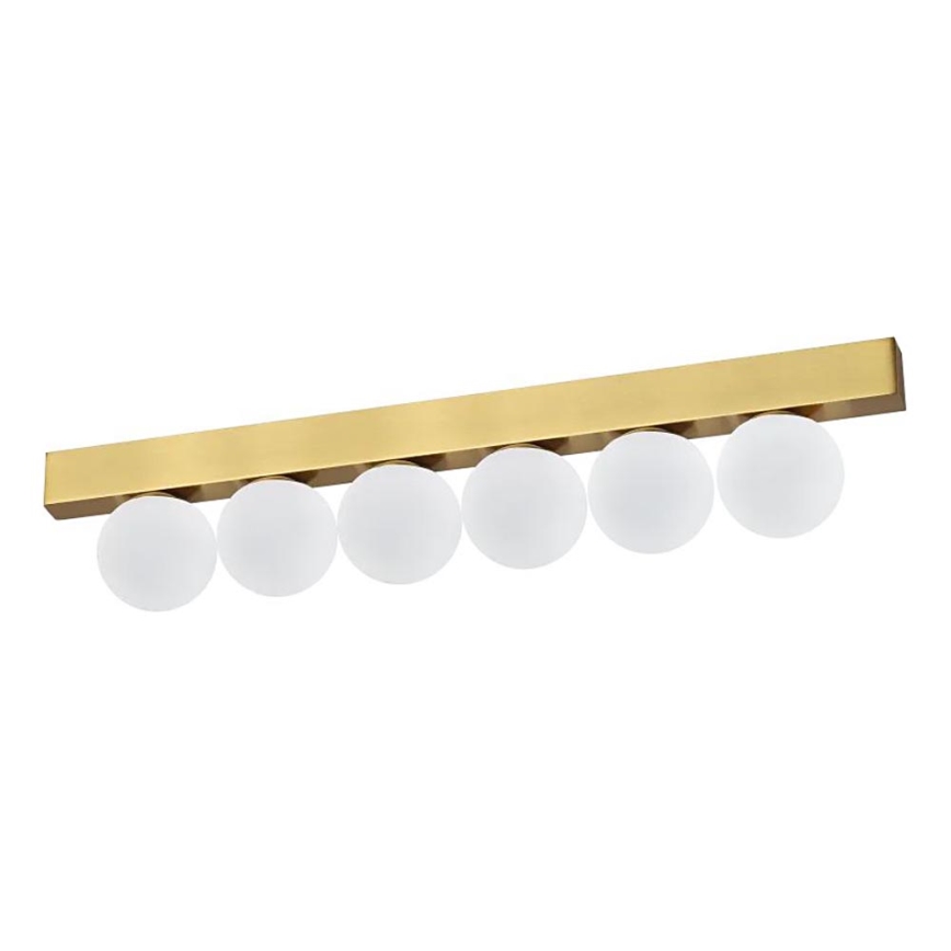 Ideal Lux - LED Laevalgusti PING PONG 6xLED/3W/230V CRI 90 messing