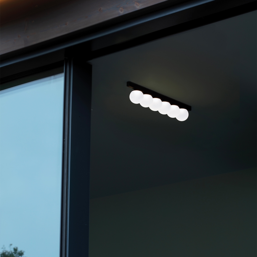 Ideal Lux - LED Laevalgusti PING PONG 6xLED/3W/230V CRI 90 must