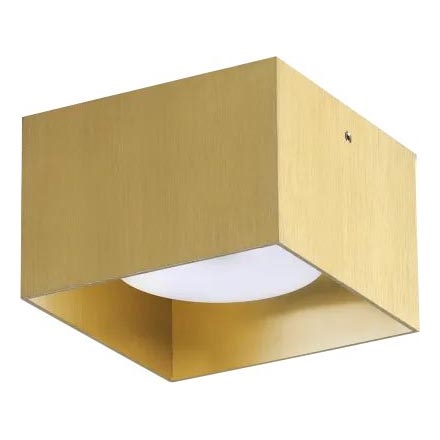 Ideal Lux - LED Laevalgusti SPIKE 1xGX53/9W/230V kuldne