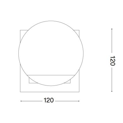 Ideal Lux - LED Laualamp ANGOLO 1xG9/3W/230V messing