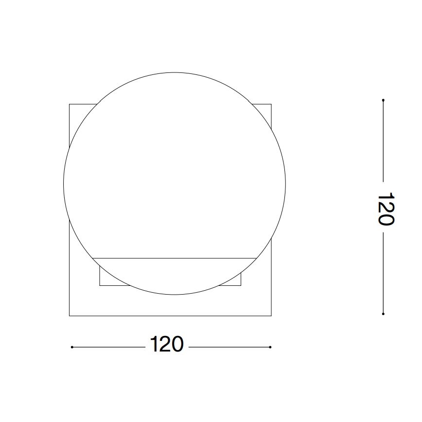 Ideal Lux - LED Laualamp ANGOLO 1xG9/3W/230V messing