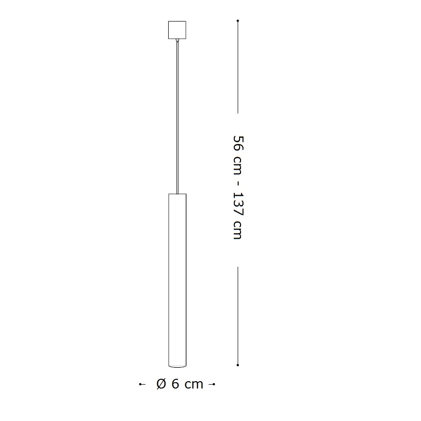 Ideal Lux - LED Lühter 1xGU10/7W/230V CRI 90