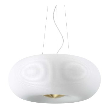 Ideal Lux - LED Lühter ARIZONA 5xGX53/9W/230V d. 52 cm valge