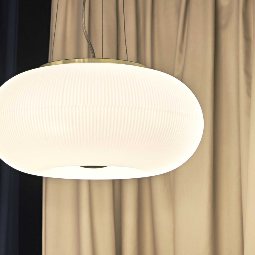 Ideal Lux - LED Lühter ARIZONA 5xGX53/9W/230V d. 52 cm valge