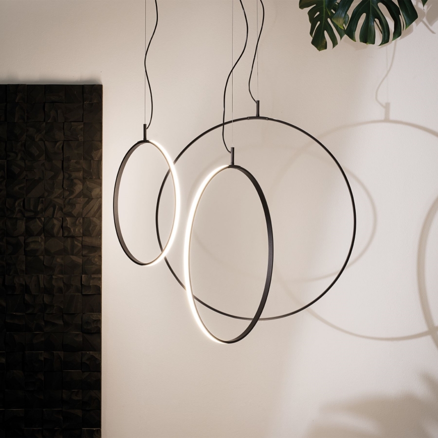 Ideal Lux - LED Lühter CIRCUS LED/36W/230V d. 74,5 cm CRI 90 must