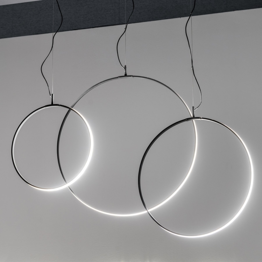 Ideal Lux - LED Lühter CIRCUS LED/36W/230V d. 74,5 cm CRI 90 must