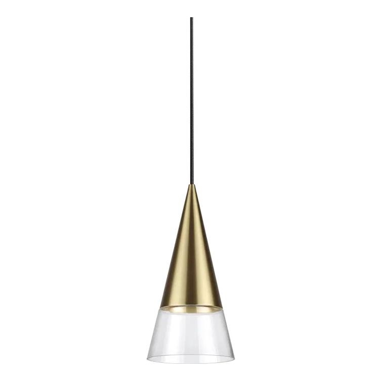 Ideal Lux - LED Lühter CONO 1xGU10/7W/230V d. 15 cm CRI 90 messing