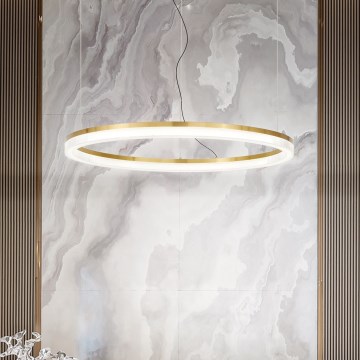 Ideal Lux - LED Lühter CROWN LED/30W/230V 3000K d. 60 cm CRI 90 messing