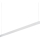 Ideal Lux - LED Lühter DESK LED/36W/230V 120 cm CRI 90 valge