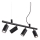 Ideal Lux - LED Lühter DYNAMITE 4xGU10/7W/230V CRI 90 must