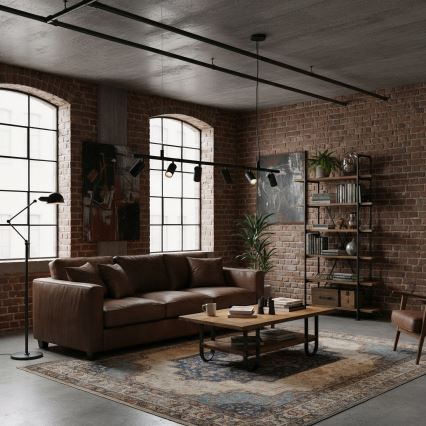 Ideal Lux - LED Lühter DYNAMITE 6xGU10/7W/230V CRI 90 must