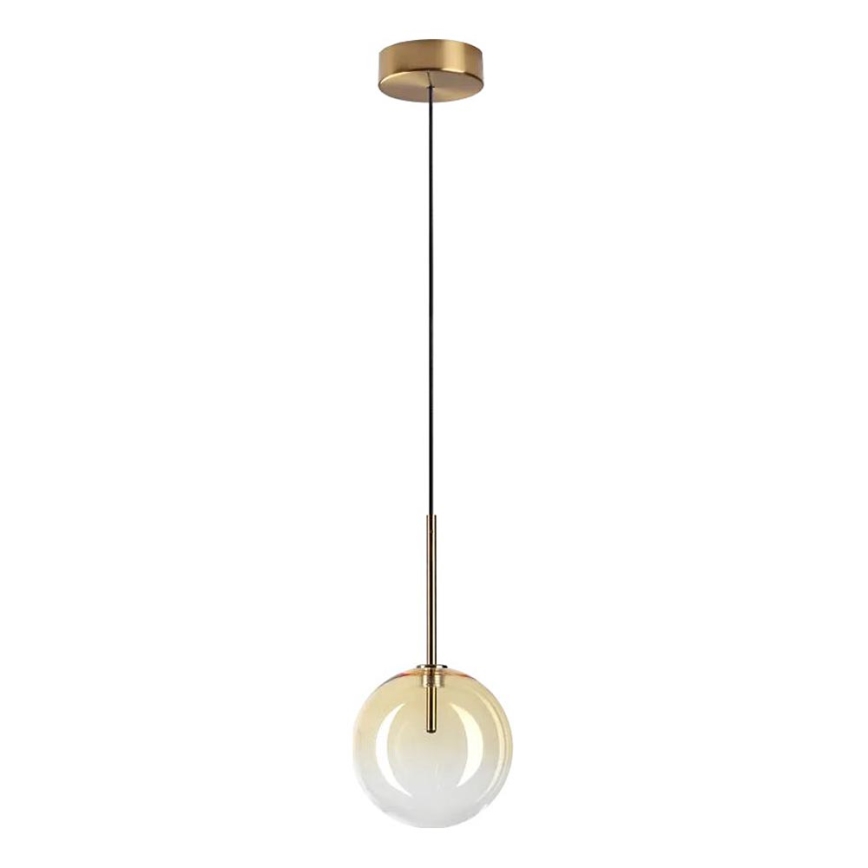 Ideal Lux - LED Lühter EQUINOXE 1xG4/2W/230V d. 15 cm messing/suitsune