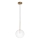 Ideal Lux - LED Lühter EQUINOXE 1xG4/2W/230V d. 20 cm messing/läbipaistev